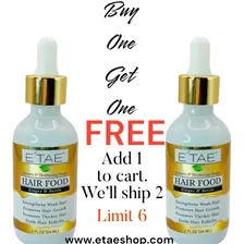 HAIR FOOD THICKENING & GROWTH DROPS 2 oz