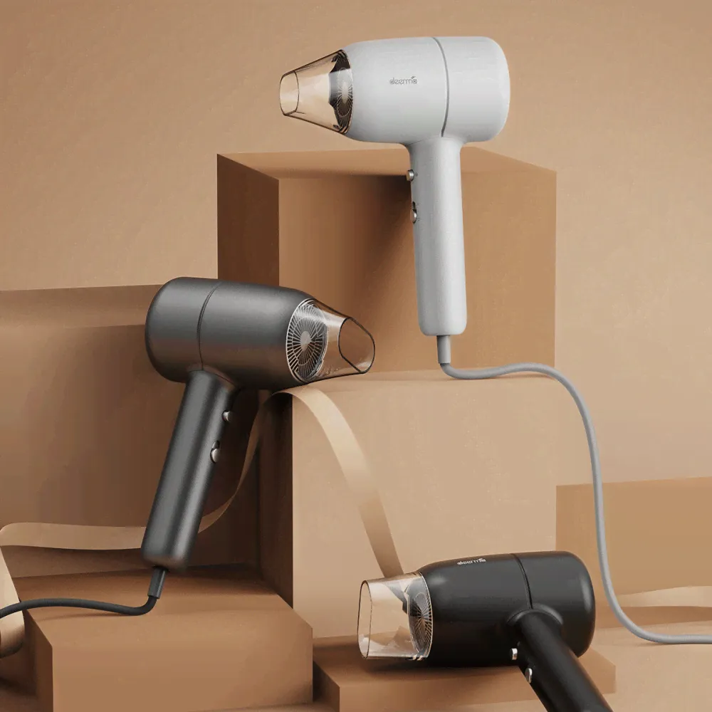 Фен deerma Hair Dry DEM-CF41W-G Grey-0