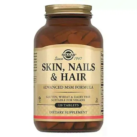 Solgar Таблетки "Кожа, Ногти и Волосы", (Skin, Nails and Hair Tablets ), 120 шт.-0