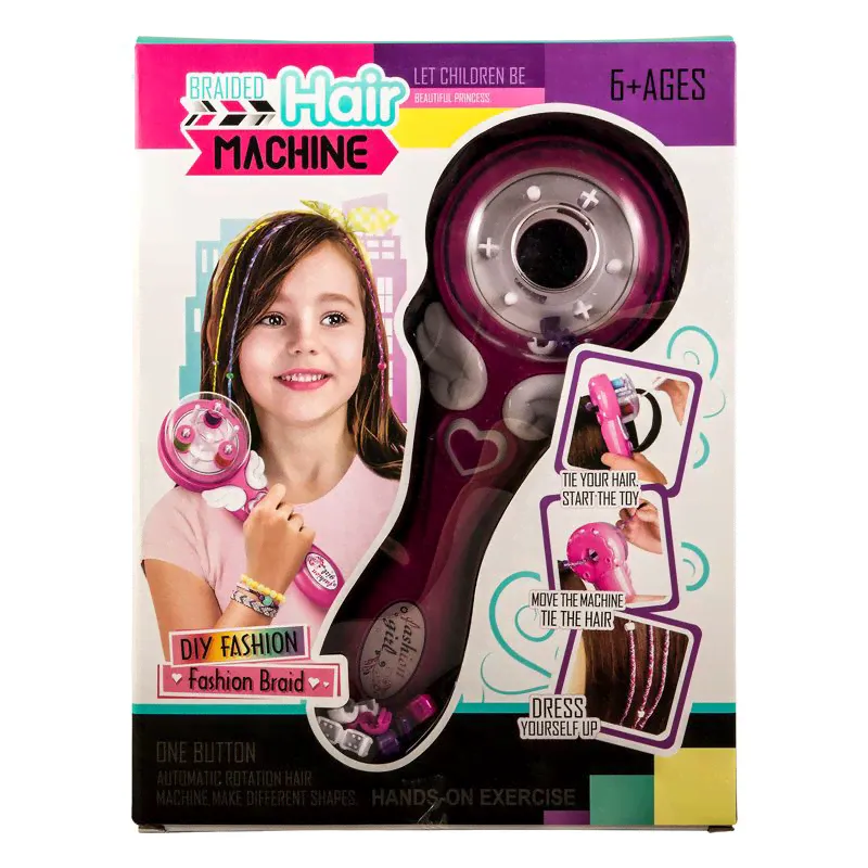 Детский набор с машинкой для плетения волос Braided Hair Machine оптом-0