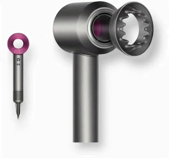 Revamp Профессиональный фен для волос iHair-1600 Super Hair Dryer 1600 Вт, 3 режима, 5 магнитных насадок, ионизация воздуха фены и приборы для укладки-3