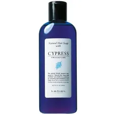 Шампунь с маслом японского кипариса Natural Hair Soap with Cypress LEBEL - 240 мл, Япония