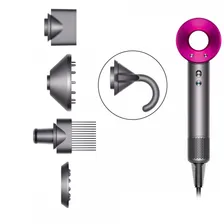 Фен Dyson Supersonic Hair Dryer HD08, серый/фуксия