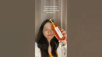 Udah jatuh cinta banget 😍 Ga pernah nyesel pake ACV Vinegar Shampoo ♥️