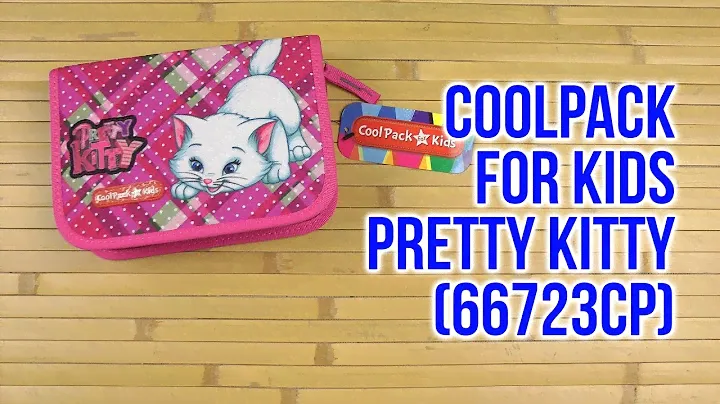 Распаковка Coolpack for kids Pretty Kitty 66723CP