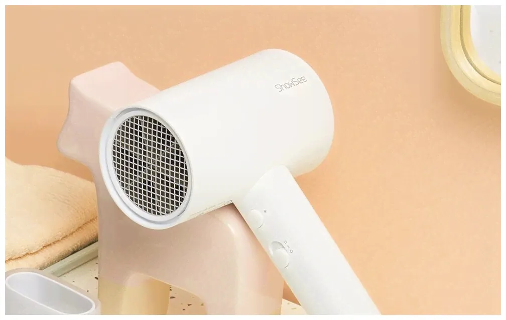 InnovaGoods Фен Xiaomi ShowSee Hair Dryer A1, белый фены и приборы для укладки-4