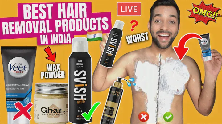 BEST TO WORST HAIR REMOVAL PRODUCTS FOR MEN |Testing Hair Removal Products |Remove Unwanted BodyHair