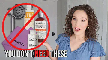 Deinfluencing Curly Hair - Things you don't need