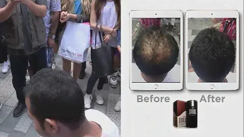 Загуститель волос FULLY hair building fibers
