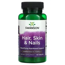 Swanson, Hair, Skin & Nails, 60 Tablets