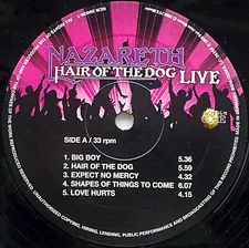 Nazareth: Hair of the Dog Live [Vinyl]