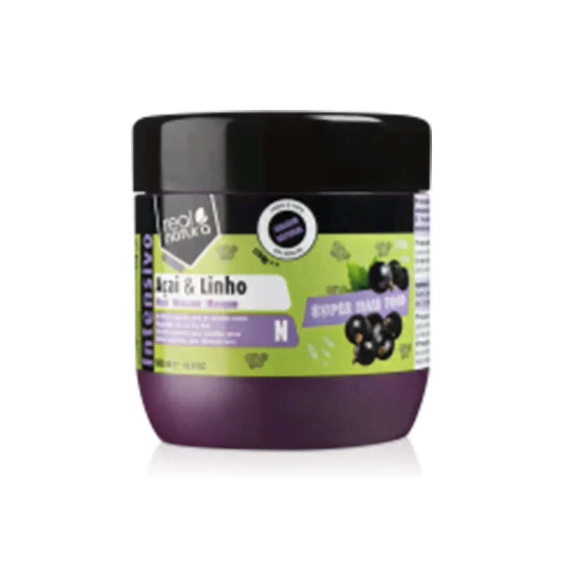 Маска Super Hair Food Açaí e Linho