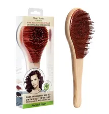 Щетка деревянная для нормальных волос / WOODEN Detangling Brush for Normal hair