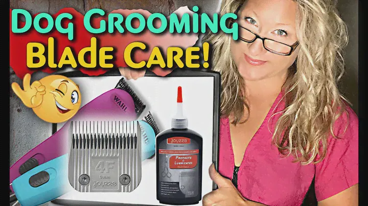 Dog Grooming CLIPPER BLADES Clean Oil and Cool