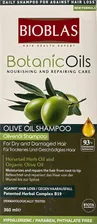 Olive Oil Shampoo For Greasy Hair Anti Hair Loss 360ml bioblas botanic oils