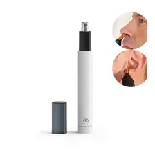 Huanxing HN3 Mini Electric Nose Hair Trimmer 10000rmp Portable R-shaped Rounded Corner Ear Nose Hair Shaver Waterproof Nose Hair Removal Cleaner