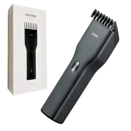 Машинка для стрижки xiaomi enchen boost hair trimmer black (1037)-0