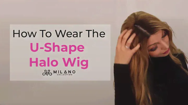 How to Wear Milano Collection's U-Shape Halo Wig