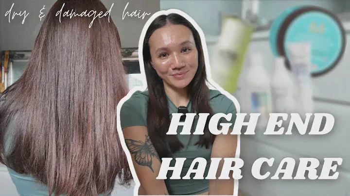 Haircare For Dry and Damaged Hair | My Top 5 High End Haircare