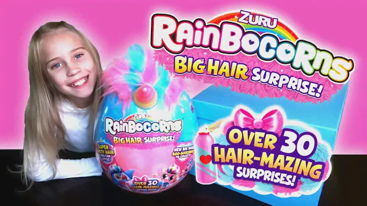Zuru Rainbocorns Big Hair Surprise | Over 30 Hair-Mazing Surprises