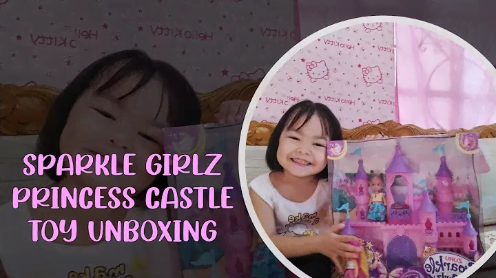 Sparkle Girlz Princess Castle Toy Unboxing