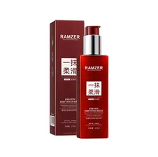 Кератиновая шелковая сыворотка для волос RAMZER SALON GRADE HAIR CARE , 210 мл