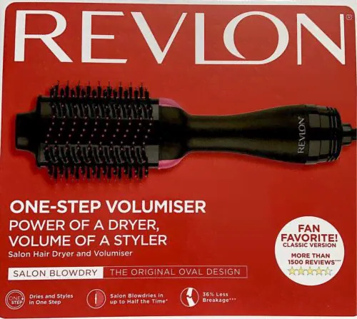 Revlon Pro Collection Salon One Step Hair Dryer Volumiser Hot Air Brush RVDR5222-0