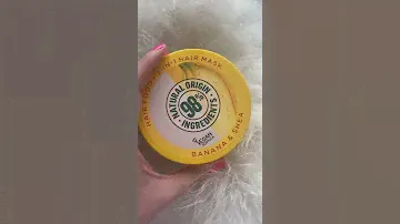 Garnier Banana & Shea hair food-how I use it