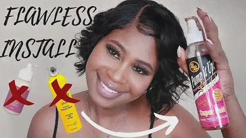 Quick & Easy Glueless Install using Pump it up spray