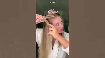 BEST Overnight Heatless Curls