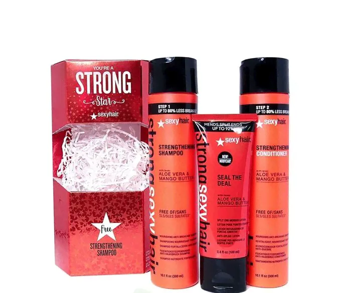 Sexy hair strong набор сильное трио