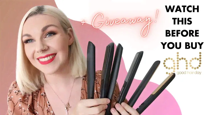Which GHD is right for you? Reviewing every GHD straightener + my FIRST EVER GIVEAWAY