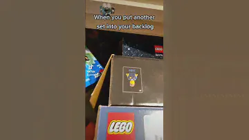 Putting Lego Sets in your backlog