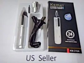 Electric Nose Ear Hair Trimmer Epilator mens shaver clipper Rechargeable USA