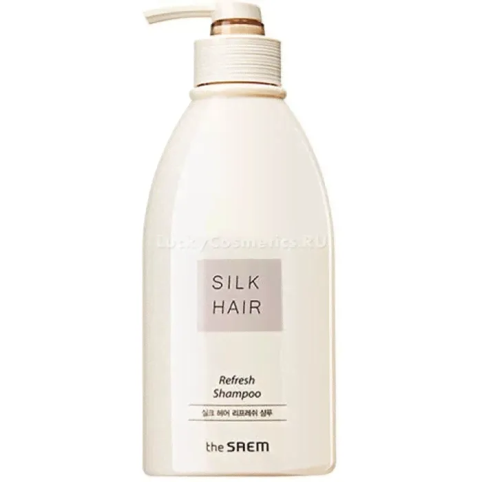 Освежающий шампунь The Saem Silk Hair Refresh Shampoo-0