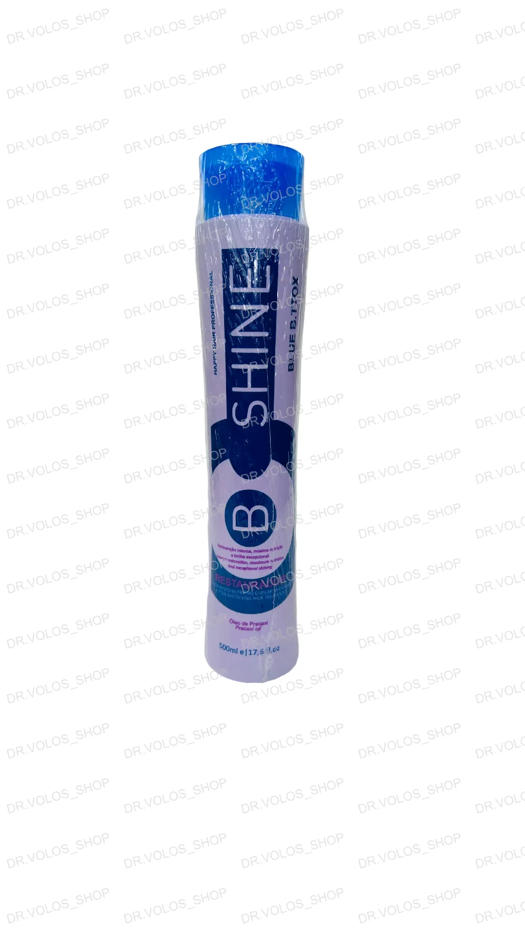 Классический ботокс с пигментом Happy Hair B Shine Blue-0