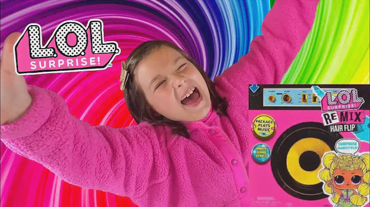 Unboxing L.O.L. Surprise! Remix Hair Flip Dolls 15 Surprises