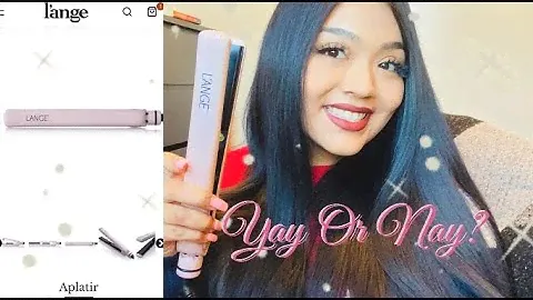 L'ANGE APLATIR Straightener II Review on THICK hair!