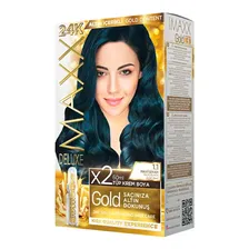 Краска для волос Lila Cosmetics Maxx Gold Hair Dye Kit тон 1.1 иссиня-черный 257 мл