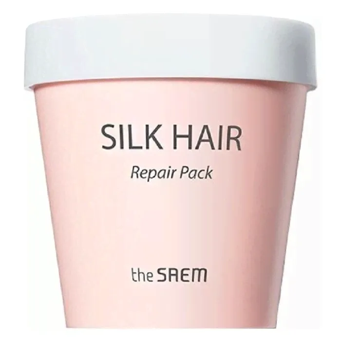 Интенсивно восстанавливающая маска THE SAEM Silk hair repair Pack-0