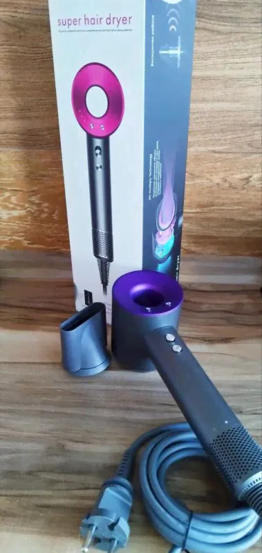 Фен Super Hair Dryer 1600w-0