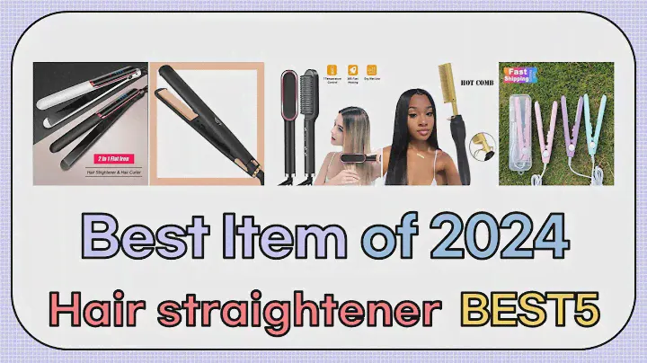 [Hair straightener] Best Item of 2024 Best5