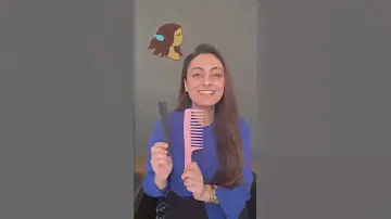 Wide vs fine tooth comb | which one to use | dermatologist