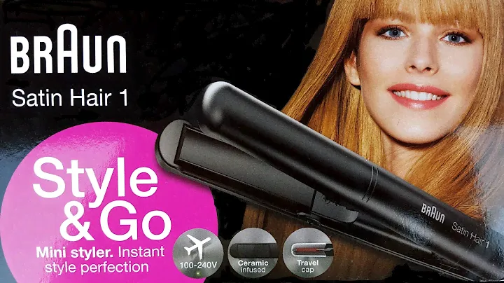 Prezentare placa de indreptat parul Braun Style&Go Satin Hair 1