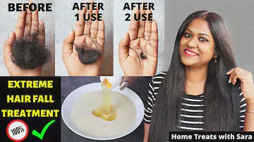STOP Hairfall 👉 Best Effective Hairfall Control Hair Pack | Extreme Hair Fall Treatment | 💯 Results