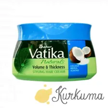 Крем для увеличения объема волос "Ватика" 140мл (Vatika Naturals Volume & Thickness Styling Hair Cream)
