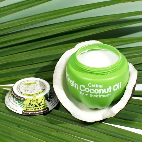 Кокосовая маска для волос без сульфатов Caring Hair Treatment Virgin Coconut Oil, Таиланд