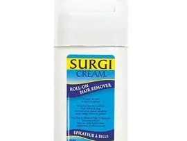 Surgi, Cream Roll-on Hair Remover, Крем для удаления волос на лице, ногах и зоне бикини