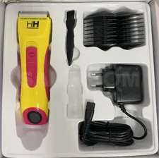Машинка для стрижки волос Happy Hair Желтый/Розовый