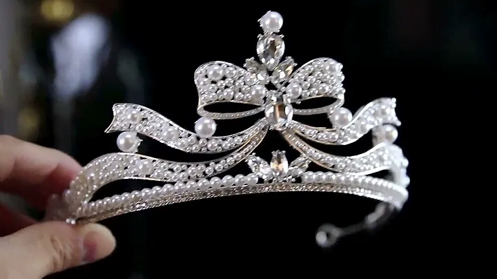 Charming Baroque Silver Pearl Rhinestone Bridal Hair Accessories 2023 Wedding Alloy